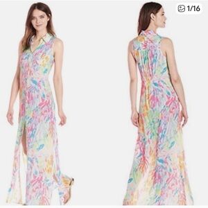 Lily Pulitzer Ezra Maxi Beach Dress Colorful Size XS